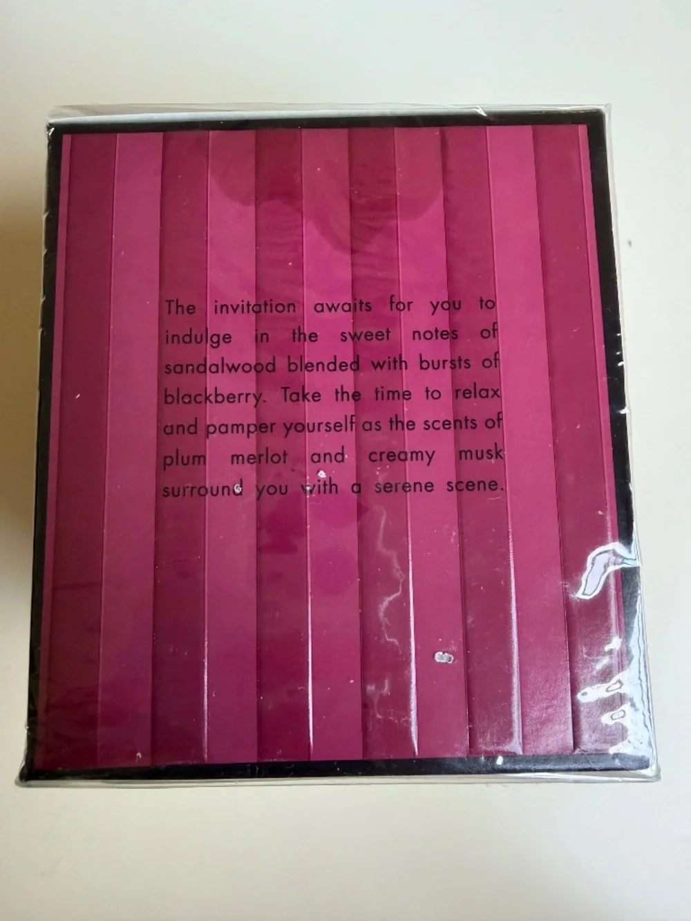 ULTRA RARE & DISCONTINUED Henri Bendel Blackberry Fig Scented Luxury Candle-NIB